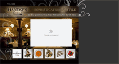 Desktop Screenshot of chefhandke.com